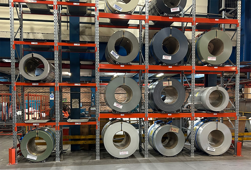 Used Drum and Coil Racking from ABSOE