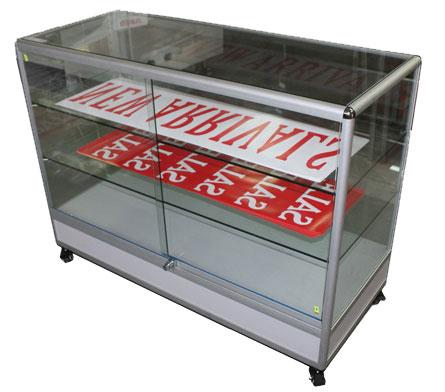 , Lock on Glass Showcase