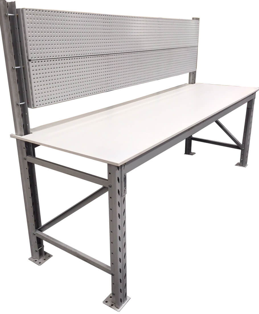 Workbench with Pegboard