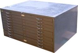 B1 Sized Plan Cabinet with 10 Drawers