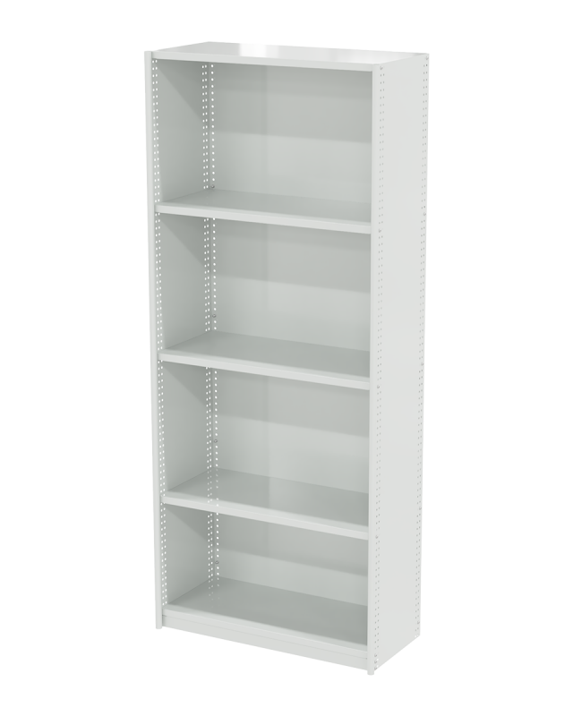Rolled Upright Type (RUT) Steel Shelving - Single Sided - Brisbane Australia, Rolled Upright Type (RUT) Steel Shelving - Double Sided - Brisbane Australia, Rolled Upright Type (RUT) Steel Shelving - Single Sided - Run of 4 - Brisbane Australia, Rolled Upright Type (RUT) Steel Shelving - Double Sided - Run of 4 - Brisbane Australia