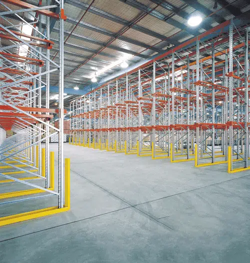 A photo of SPACERACK Drive-In Pallet Racking