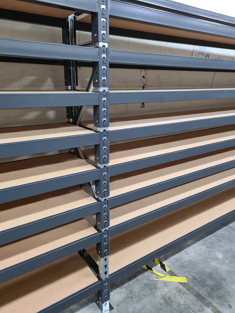 Australian Made Industrial Shelving from ABSOE