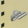 Magi Clip - Universal Steel Shelf Clips, Magi Clip - Universal Steel Shelf Clips