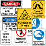 Various Warehouse & Loading Dock Signs to chose from