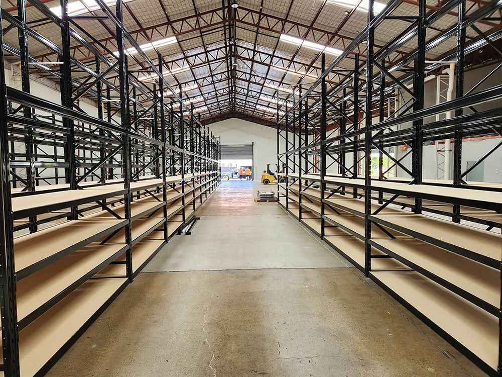 A photo of ABSOEs Industrial Shelving
