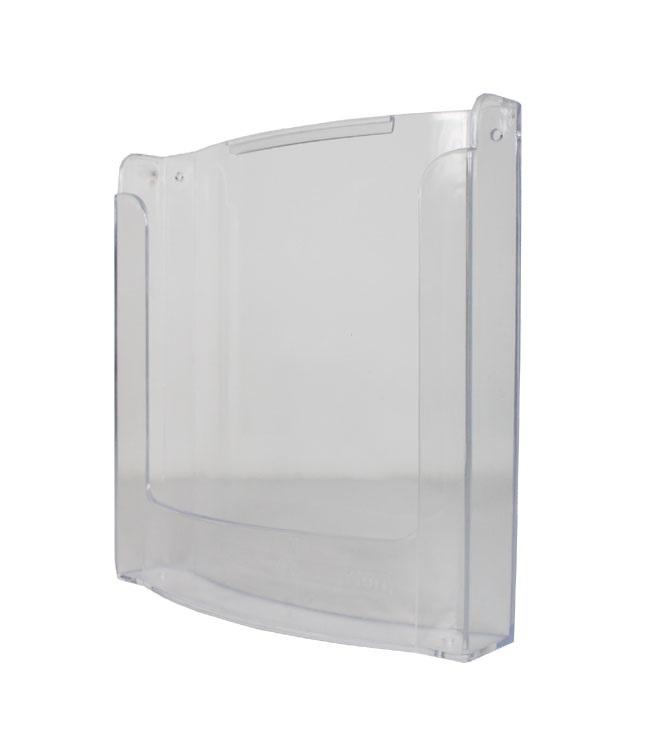 Brochure Holder Task A4 SWA4C, Brochure Holders Stacked, Brochure Holder Task A4 - Joining Clip