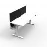 Boost+ Single Sided Height Adjustable Desk, Boost+ Single Sided Height Adjustable Desk Dimensions, Boost+ Single Sided Height Adjustable Desk, Boost+ Single Sided Height Adjustable Desk with screen, Boost+ Single Sided Height Adjustable Desk with black screen, Boost+ Single Sided Height Adjustable Desk Controls