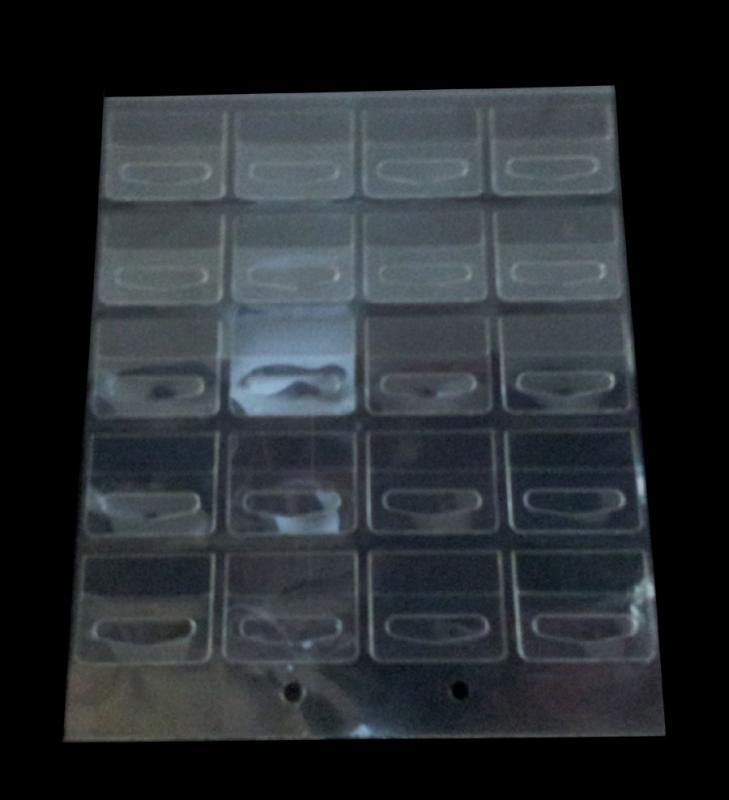 Delta Hang Tabs (Sheet of 20), Delta Hang Tab one Only close up